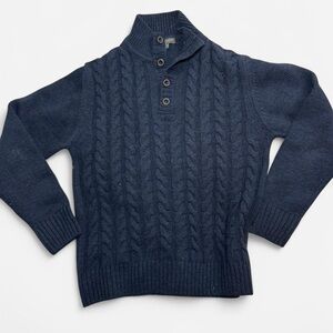 Vintage Lorenzo Magni Made in Italy Wool Blend Sweater Old Money